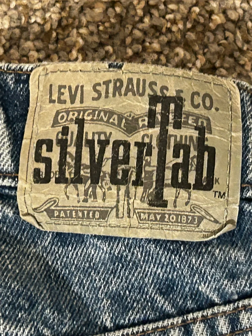 Levi’s Silvertab Loose Jeans 33x32 USA Made Vintage Y2K Skater Denim Men’s